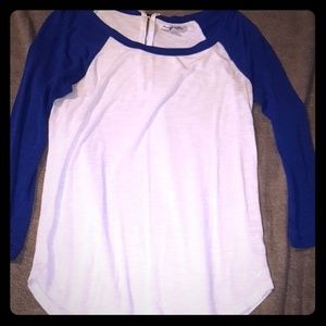 American Eagle 3/4 length baseball tee